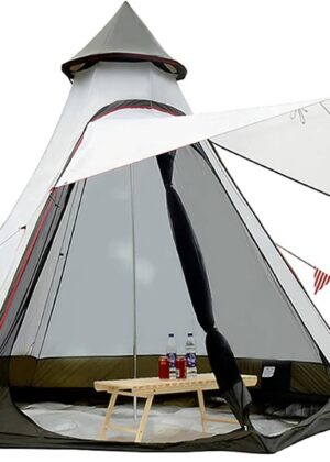 12'x10'x8'Dome Camping Tent 5-6 Person 4 Season Double Layers Waterproof Anti-UV Windproof Tents Family Outdoor Camping Tent