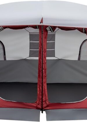 10 Person Tent | Large Multi Room Tent for Family | Included Tent Gear Loft Organizer for Camping Accessories | Portable Cabin Huge Tent with Carry Bag for Outdoor Car Camping，Family Tent
