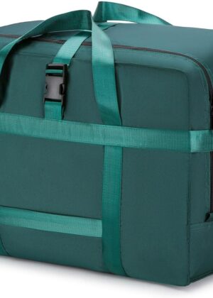 Extra Large Storage Bags Duffle Bags Tote for Moving, Storage, Camping and Travel (Green, 75L)