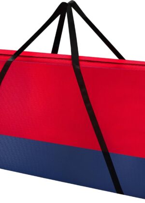 Giant Connect 4 Carrying Duffle Bag,Large & Sturdy Carrying Bag for Jumbo 4 in A Row, Easy Storage & Transportation for Life Size Jumbo to Score Connect Four Outdoor Storage Bag (BLUE)
