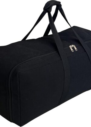 Extra Large Canvas Travel Duffle Bag Heavy Duty, Sports Military Camping Tent Storage