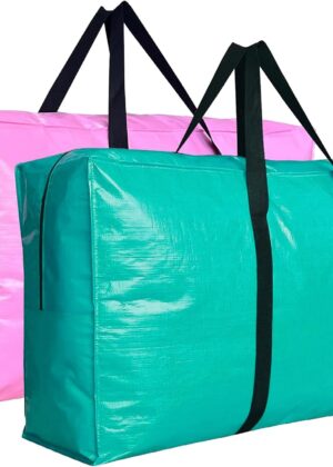 Extra Large Storage Bags, Jumbo Moving Tent Waterproof Storage Bags, Foldable Big XXL Duffle Bag for Travel, 42x23x13.5inch